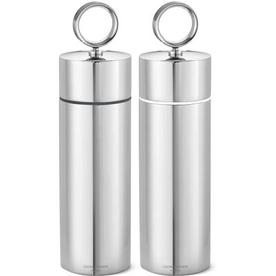 Georg Jensen Bernadotte Salt & Peberkvern Sett - Rustfritt stål Georg Jensen Bernadotte Salt & Peberkvern Sett - Rustfritt stål