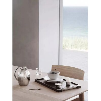 Georg Jensen Bernadotte Raukastiger Holztablett - Tablett Georg Jensen Bernadotte Raukastiger Holztablett - Tablett