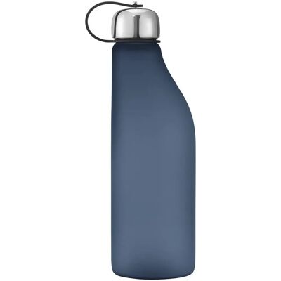 Georg Jensen Navy Sky Vannflaske - 0,5L - Blå & Rustfritt Stål Georg Jensen Navy Sky Vannflaske - 0,5L - Blå & Rustfritt Stål