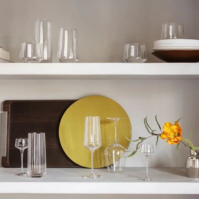 Georg Jensen Bernadotte Highball-Glas-Set - Kristall, 430ml, 6 Stück Georg Jensen Bernadotte Highball-Glas-Set - Kristall, 430ml, 6 Stück