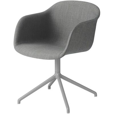 Fauteuil en tissu gris Remix 133 Muuto - Fauteuil - Publicité Fauteuil en tissu gris Remix 133 Muuto - Fauteuil - Publicité