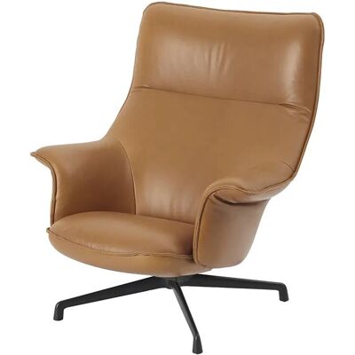 Muuto - Doze Lounge Chair - Cognac Leather - Lounge Chair Muuto - Doze Lounge Chair - Cognac Leather - Lounge Chair