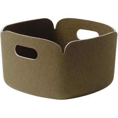 Muuto - Modello Restore - Cestino in feltro riciclato - Verde Muuto - Modello Restore - Cestino in feltro riciclato - Verde