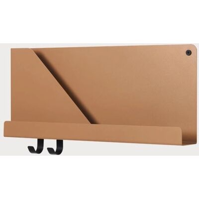 Étagères Folded Muuto - Orange Brûlé - 51x22 cm - Design Scandinave - Publicité Étagères Folded Muuto - Orange Brûlé - 51x22 cm - Design Scandinave - Publicité