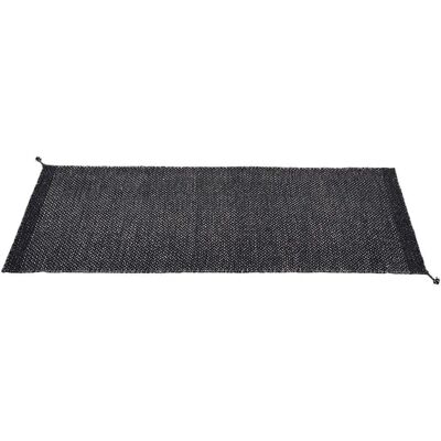 Muuto Ply Mørk Blå Ullteppe Muuto Ply Mørk Blå Ullteppe