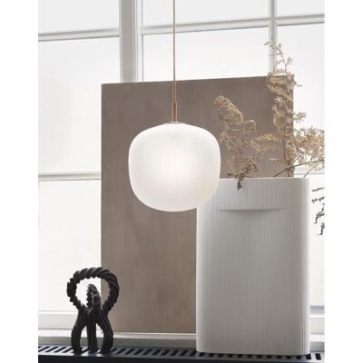 Muuto Rime Hvit Pendellampe - Ø45cm - Skandinavisk Stil Muuto Rime Hvit Pendellampe - Ø45cm - Skandinavisk Stil