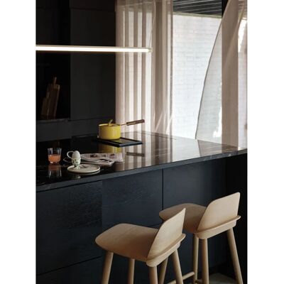Muuto Fine LED Hengelampe 120cm Dyp Rød Muuto Fine LED Hengelampe 120cm Dyp Rød