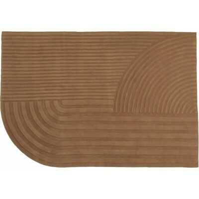 Tapis Muuto Relevo - 170x240 cm, orange brûlé - Publicité Tapis Muuto Relevo - 170x240 cm, orange brûlé - Publicité
