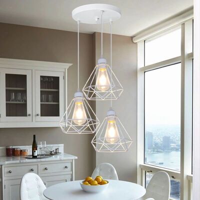 AXHUP Vintage Pendellampe 3 Lichter - Pendellampe AXHUP Vintage Pendellampe 3 Lichter - Pendellampe