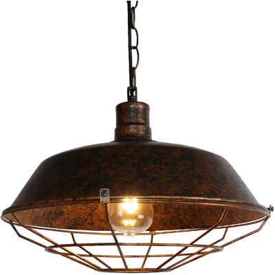 AXHUP Vintage Industrielle Pendelleuchte - E27 Basis für Küche & Schlafzimmer AXHUP Vintage Industrielle Pendelleuchte - E27 Basis für Küche & Schlafzimmer