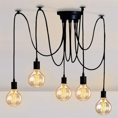 AXHUP - Spider - 150cm - Black - Chandelier AXHUP - Spider - 150cm - Black - Chandelier