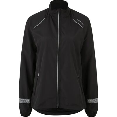 ENDURANCE CULLY XQL Veste de Course - Femme, Noire - Publicité ENDURANCE CULLY XQL Veste de Course - Femme, Noire - Publicité