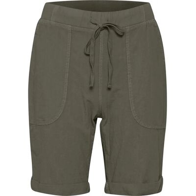 KAFFE Naya Shorts - Khaki/Grønn - Avslappet sommerstil KAFFE Naya Shorts - Khaki/Grønn - Avslappet sommerstil
