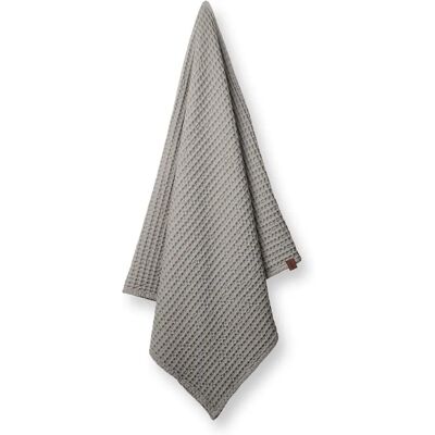 Humdakin Vaffel Håndkle - Økologisk bomull, 70x135 cm, Stone - Håndkle Humdakin Vaffel Håndkle - Økologisk bomull, 70x135 cm, Stone - Håndkle
