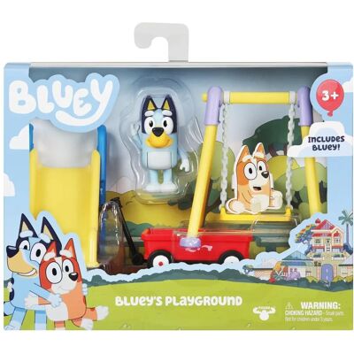 Bluey Ensemble de Jeu - Parc avec Figur - Publicité Bluey Ensemble de Jeu - Parc avec Figur - Publicité