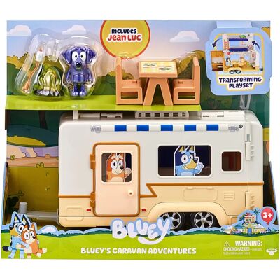 Bluey Familjehusvagn - Leksakssats Bluey Familjehusvagn - Leksakssats