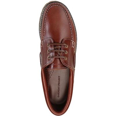 Garment Project - Ollie Boat Shoe - Brunt Läder - Shoe Garment Project - Ollie Boat Shoe - Brunt Läder - Shoe