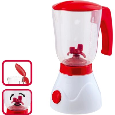 Junior Home - Blender - Batteriebetrieben mit Licht, Ton und Drehfunktion. Junior Home - Blender - Batteriebetrieben mit Licht, Ton und Drehfunktion.