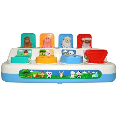 Happy Baby Farm Animals Spielzeug - Förbessert Feinmotorik Happy Baby Farm Animals Spielzeug - Förbessert Feinmotorik