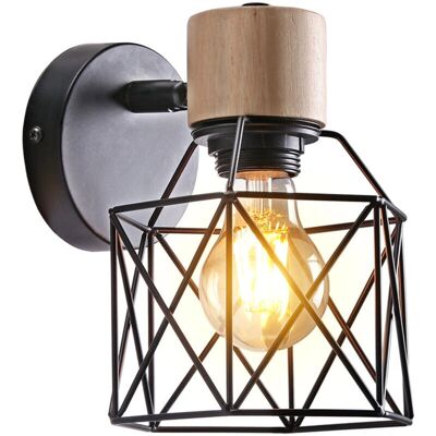 AXHUP - Gabbia Cubo Regolabile 180° - White - Wall Lamp AXHUP - Gabbia Cubo Regolabile 180° - White - Wall Lamp