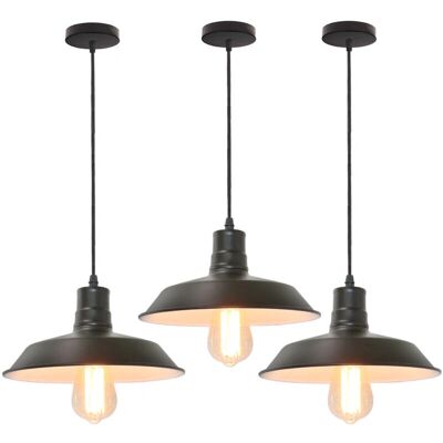Axhup - Vintage Nautical Pendant Lights - 3 Pack Axhup - Vintage Nautical Pendant Lights - 3 Pack