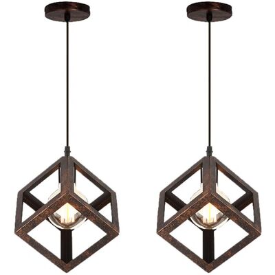 Husband - Vintage Geometrische Hängeleuchte - Für Wohnzimmer geeignet Husband - Vintage Geometrische Hängeleuchte - Für Wohnzimmer geeignet