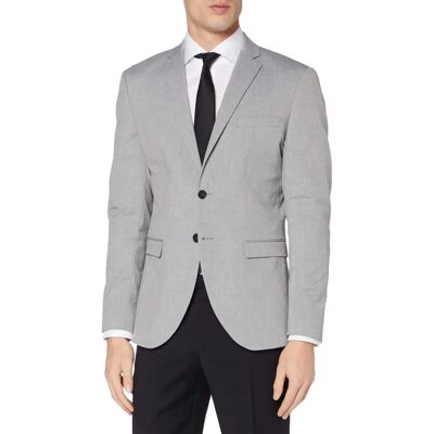 Marynarka Slim Fit Selected Homme - Jasnoszara Marynarka Slim Fit Selected Homme - Jasnoszara