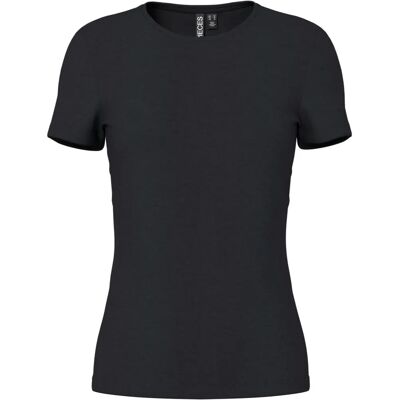 Pieces Sirene Baumwolle Slim Fit O-Ausschnitt T-Shirt - Damen Pieces Sirene Baumwolle Slim Fit O-Ausschnitt T-Shirt - Damen