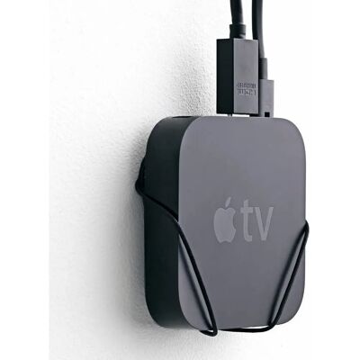 Floating Grip Apple TV Gen. 4 Wandhalterung Schwarz - Wandhalterung für Apple TV 4 Floating Grip Apple TV Gen. 4 Wandhalterung Schwarz - Wandhalterung für Apple TV 4