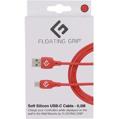 Floating Grip 0,5M Silikon USB-C Kabel - USB Kabel Floating Grip 0,5M Silikon USB-C Kabel - USB Kabel