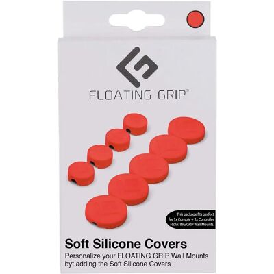 FLOATING GRIP Wandhalterung Abdeckungen - Rot FLOATING GRIP Wandhalterung Abdeckungen - Rot
