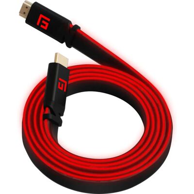Floating Grip HDMI Kabel 1,5 m - Unterstützt 8K/60Hz, 4K/120Hz - HDMI 2.1 Floating Grip HDMI Kabel 1,5 m - Unterstützt 8K/60Hz, 4K/120Hz - HDMI 2.1