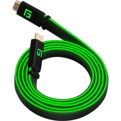 Floating Grip FG-HDMILED-150-GRUNN - HDMI Kabel Floating Grip FG-HDMILED-150-GRUNN - HDMI Kabel