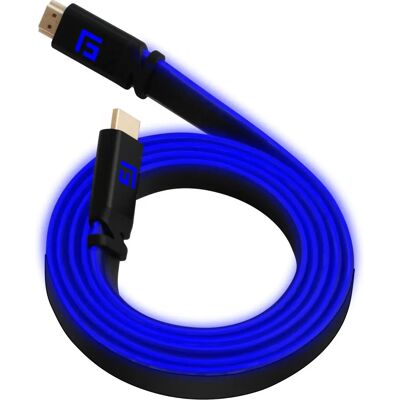 FloatingGrip HDMI Kabel High Speed 8K/60Hz LED 3.0m blau FloatingGrip HDMI Kabel High Speed 8K/60Hz LED 3.0m blau