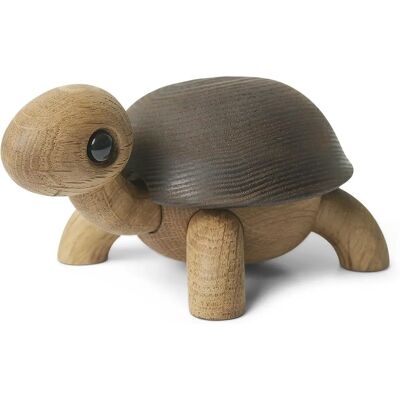Spring Copenhagen - Treskilpadde Slowy 7cm - Naturlig - Figur Spring Copenhagen - Treskilpadde Slowy 7cm - Naturlig - Figur
