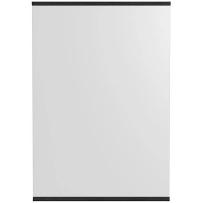 Moebe Rektangulært Veggspiegel 70x100 cm - Svart Beiset Eik - Veggspiegel Moebe Rektangulært Veggspiegel 70x100 cm - Svart Beiset Eik - Veggspiegel