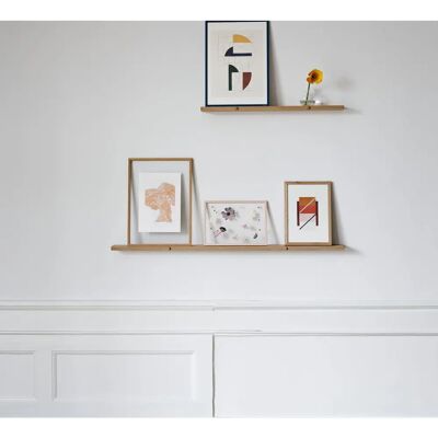 MOEBE Naturlig eikhylde 70 cm - Gallery Shelf MOEBE Naturlig eikhylde 70 cm - Gallery Shelf