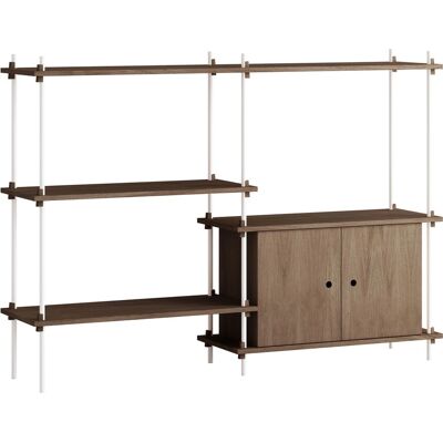 MOEBE - Scaffale Shelving System - Marrone - Shelving system MOEBE - Scaffale Shelving System - Marrone - Shelving system