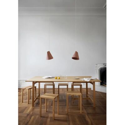 Moebe - Table à manger rectangulaire en chêne - 160x90cm - Publicité Moebe - Table à manger rectangulaire en chêne - 160x90cm - Publicité