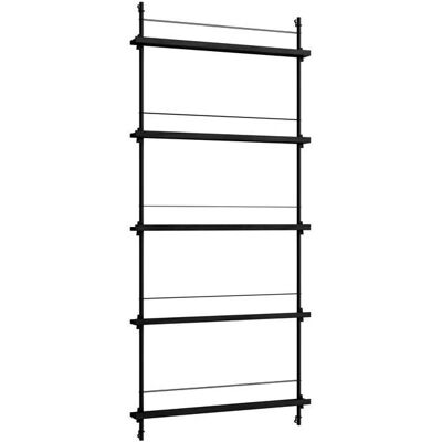 Moebe Modulært Hyllesystem - Svart/Svart - Magasin og Bokvisning Moebe Modulært Hyllesystem - Svart/Svart - Magasin og Bokvisning