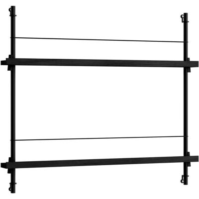 Moebe Skandinavisk Svart/Svart Bokhyllesystem Moebe Skandinavisk Svart/Svart Bokhyllesystem