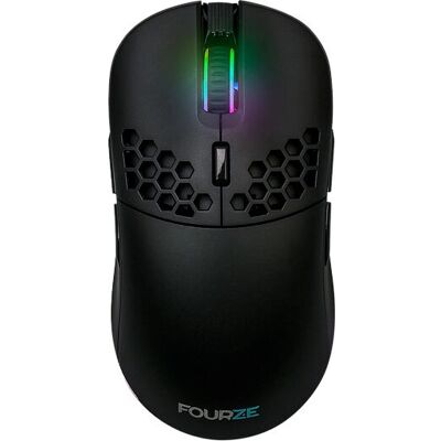 Fourze GM900 Kabellose Gaming-Maus RGB - Beidhändig - Leicht - Kontrolle Fourze GM900 Kabellose Gaming-Maus RGB - Beidhändig - Leicht - Kontrolle