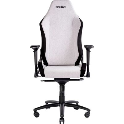 Chaise Gaming Fourze Cloud - Gris/Noir - Chaise Gamer Chaise Gaming Fourze Cloud - Gris/Noir - Chaise Gamer