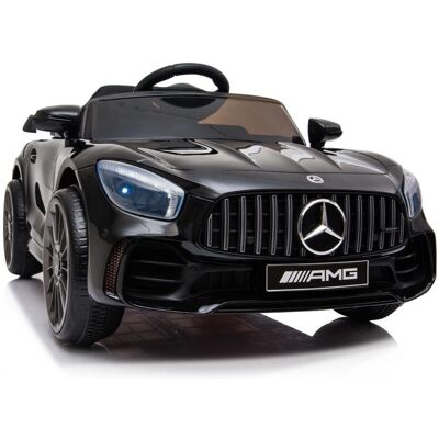Mercedes GTR AMG Elektrisk Bil - Sort Mercedes GTR AMG Elektrisk Bil - Sort