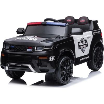 Azeno - Police SUV - 12V - Sort - Elektrisk bil Azeno - Police SUV - 12V - Sort - Elektrisk bil