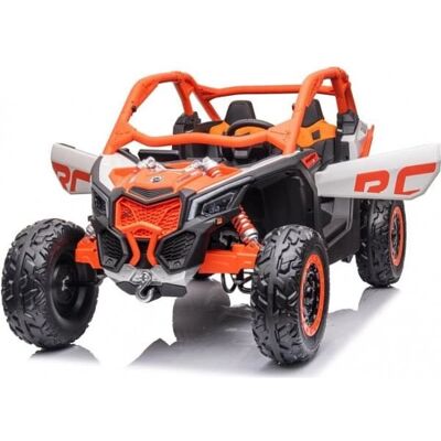 Can-Am Maverick UTV - Elektrisk børnebil - Orange - Udstyr til off-road Can-Am Maverick UTV - Elektrisk børnebil - Orange - Udstyr til off-road