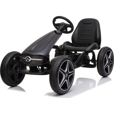 Mercedes-Benz Azeno Gokart - Schwarz - 3-8 Jahre - Go-Kart Mercedes-Benz Azeno Gokart - Schwarz - 3-8 Jahre - Go-Kart