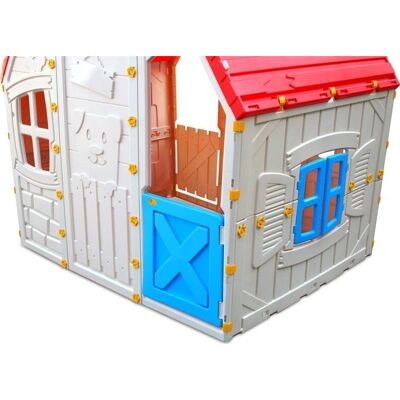 LGG Fantasy XL Spielhaus - Spielhaus mit Balkon, UV-beständig LGG Fantasy XL Spielhaus - Spielhaus mit Balkon, UV-beständig