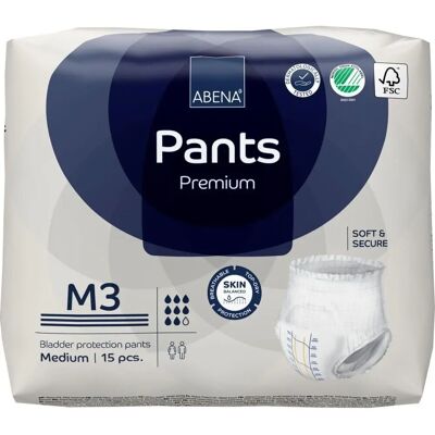 Abena Pants Premium M3 Medium - 15 pcs Abena Pants Premium M3 Medium - 15 pcs