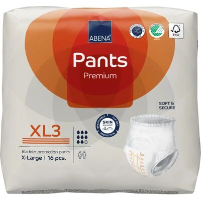 Abena XL3 Incontinence Pants - Night & Severe Protection Abena XL3 Incontinence Pants - Night & Severe Protection